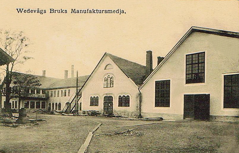 Wedevågs Bruks, Manufaktursmedja 1913