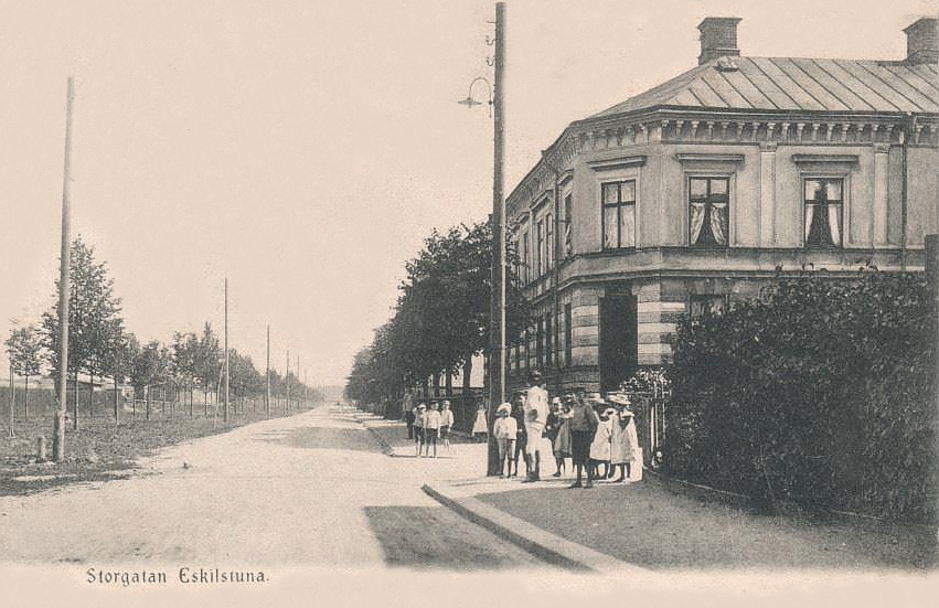 Storgatan Eskilstuna 1909