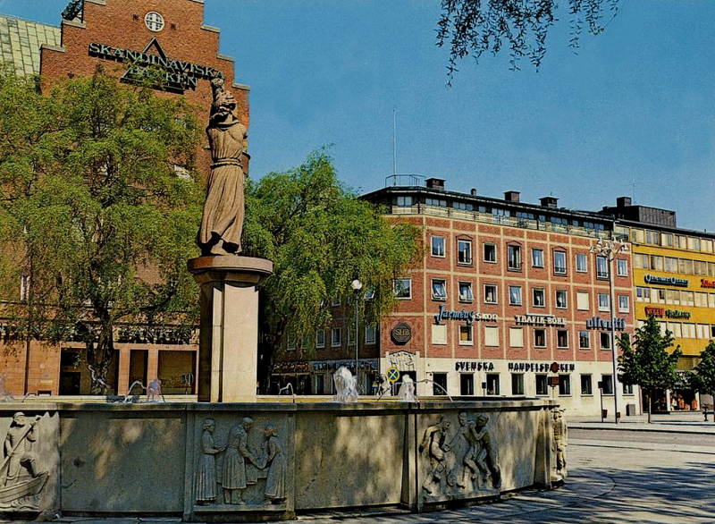 Eskilstuna, Fristadstorget 1970