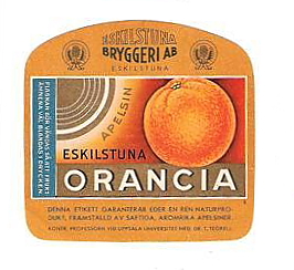 Eskilstuna Bryggeri AB, Orancia Apelsin