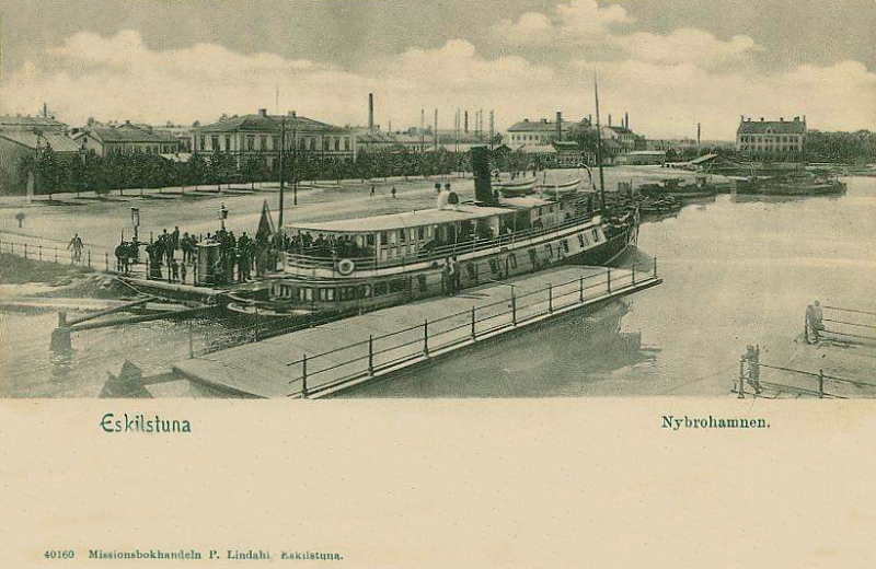 Eskilstuna Nybrohamnen 1905