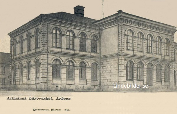 Allmänna Läroverket, Arboga 1903