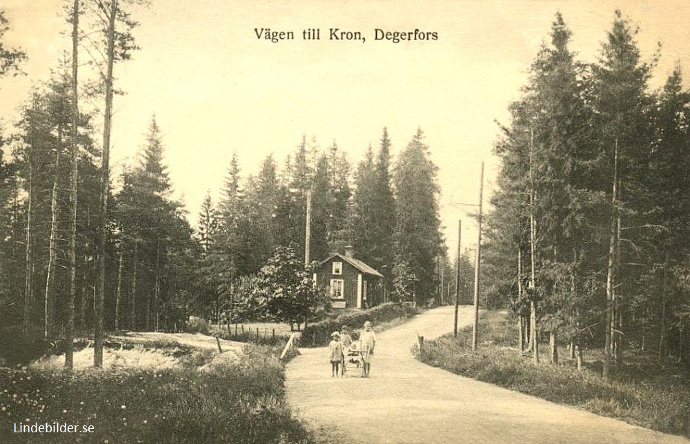 Vägen till Kron, Degerfors 1914