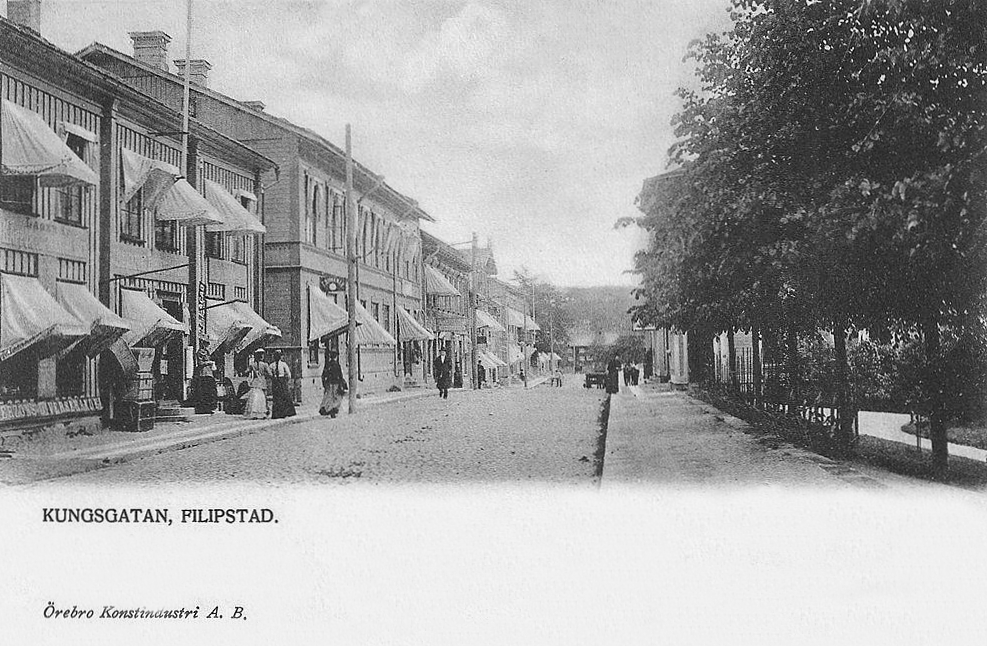 Filipstad Kungsgatan 1903