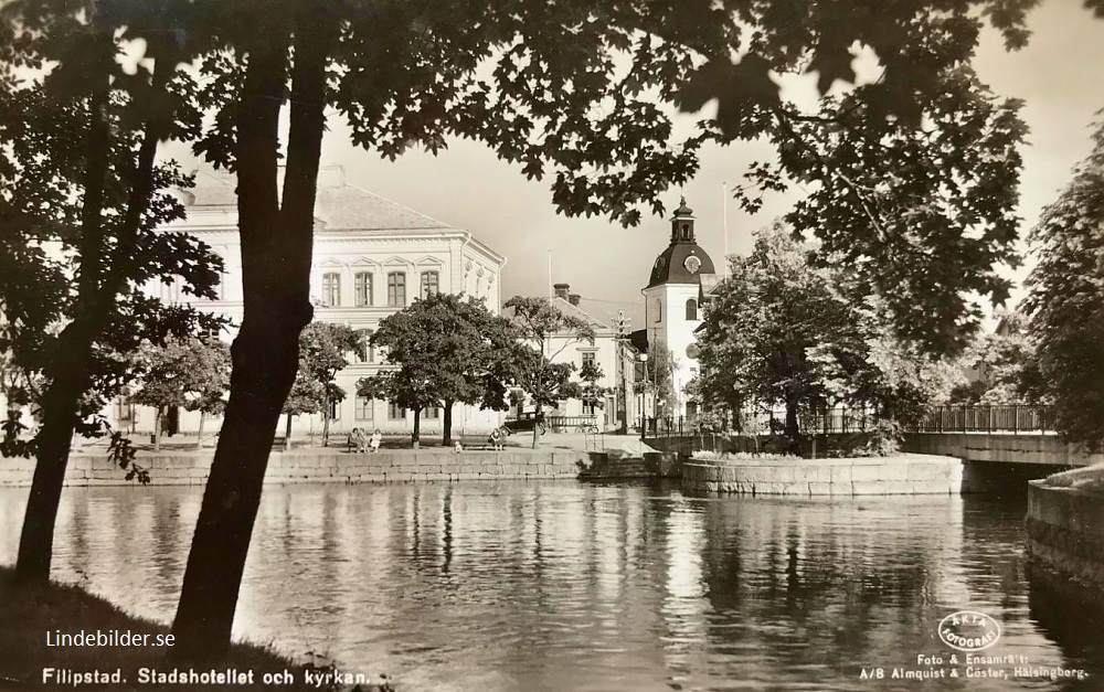 Filipstad, Stadshotellet och Kyrkan