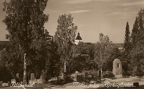 Filipstad, Motiv från Kyrkogården