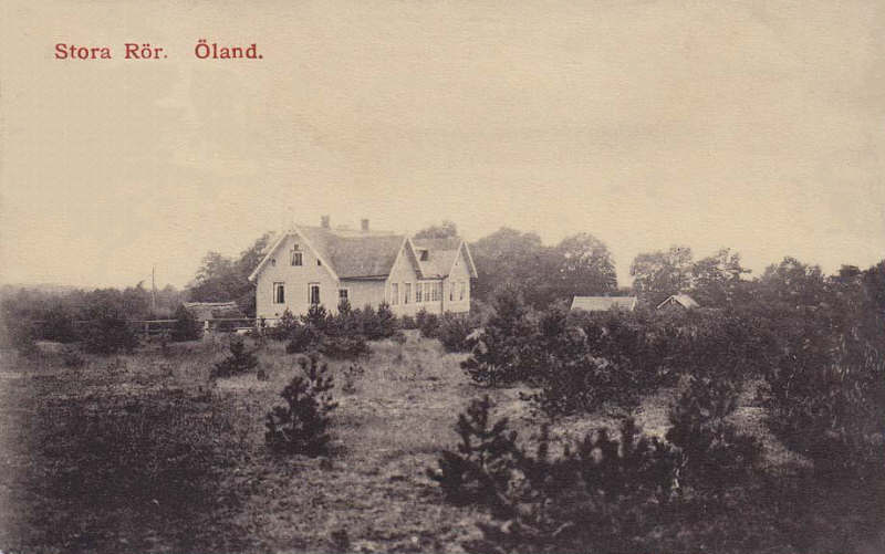 Stora Rör, Öland 1910