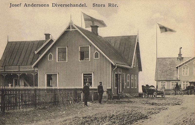 Öland, Josef Anderssons Diversehandel, Stora Rör 1908