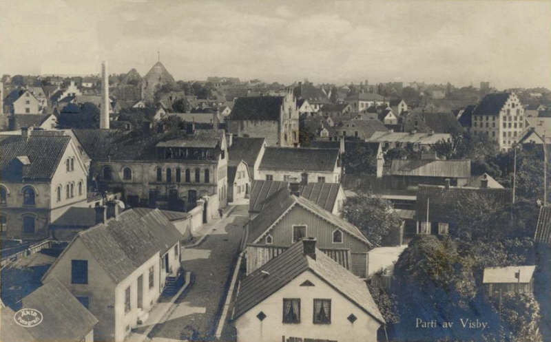 Gotland, Visby, Parti av 1929