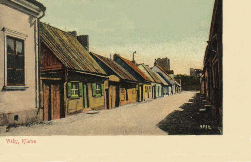 Gotland, Visby, Klinten 1904
