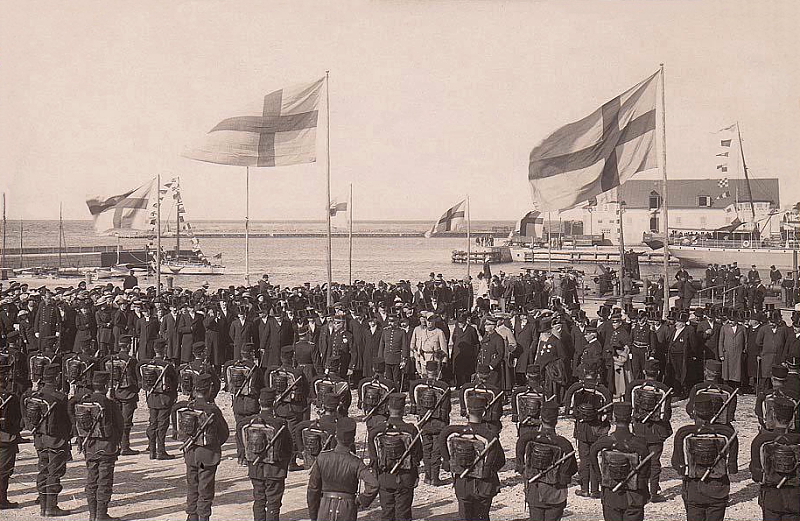 Gotland, Visby, Kungabesök 1914