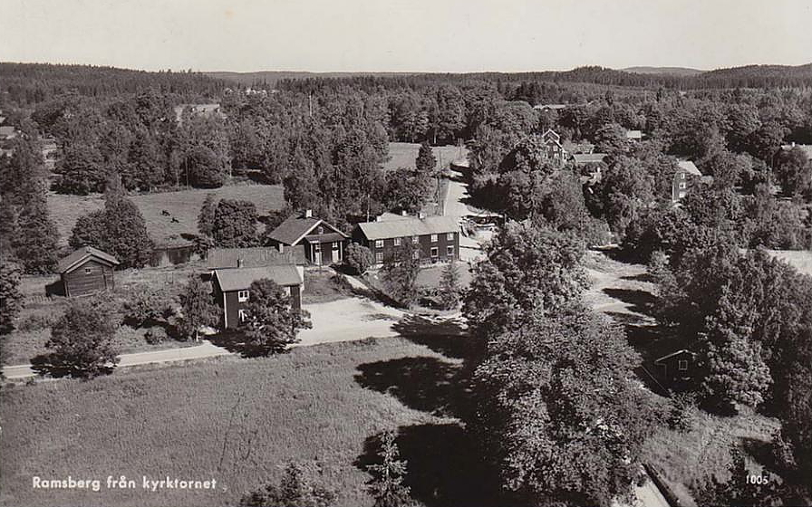 Ramsberg Från Kyrktornet 1959