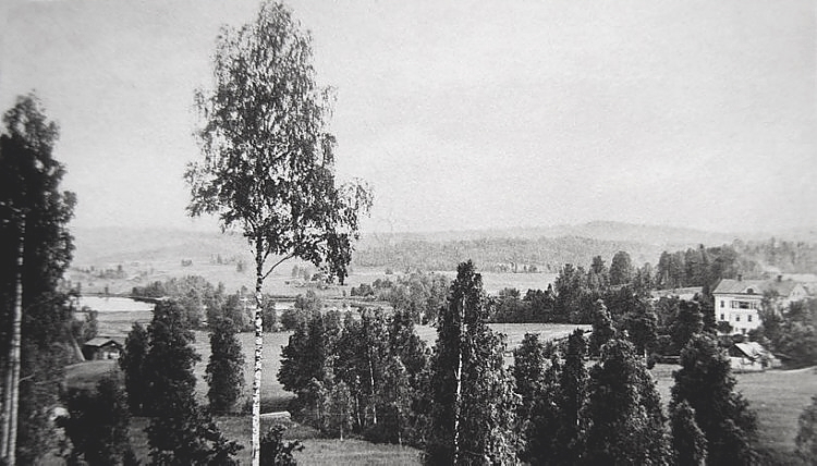 Utsikt över Ramsberg 1935