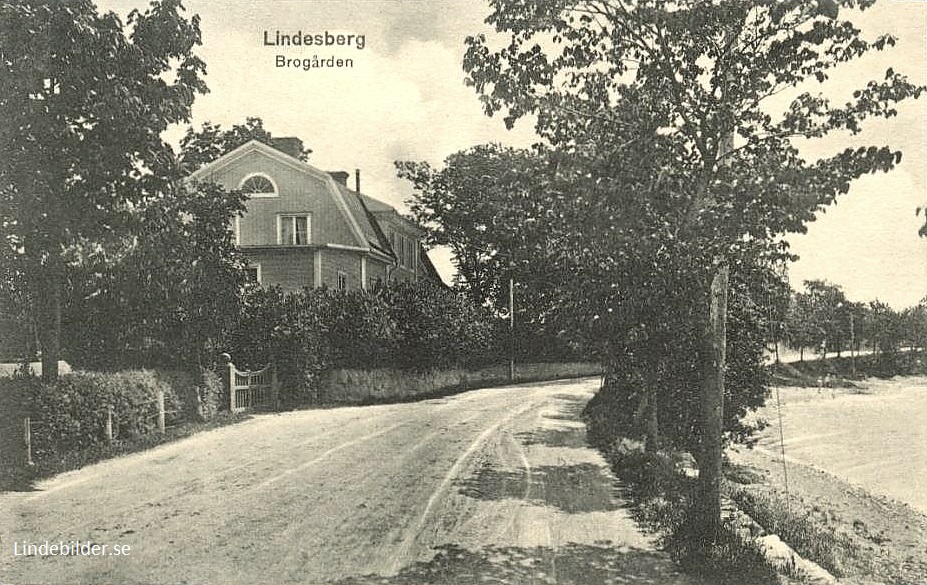 Lindesberg Brogården 1916