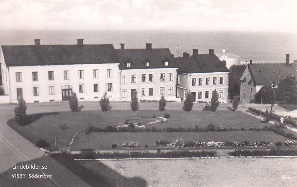 VISBY, Södertorg 1946