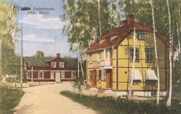 Frövi, Anderssons affär 1910