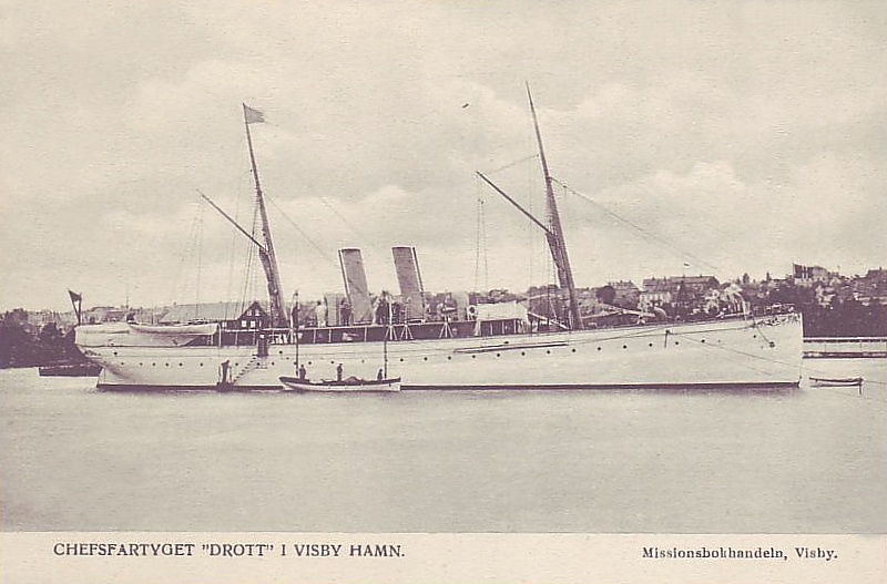 Gotland, Chefsfartyget Dritt i Visby Hamn
