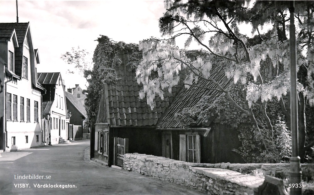 Gotland, Visby Vårdklockegatan 1917