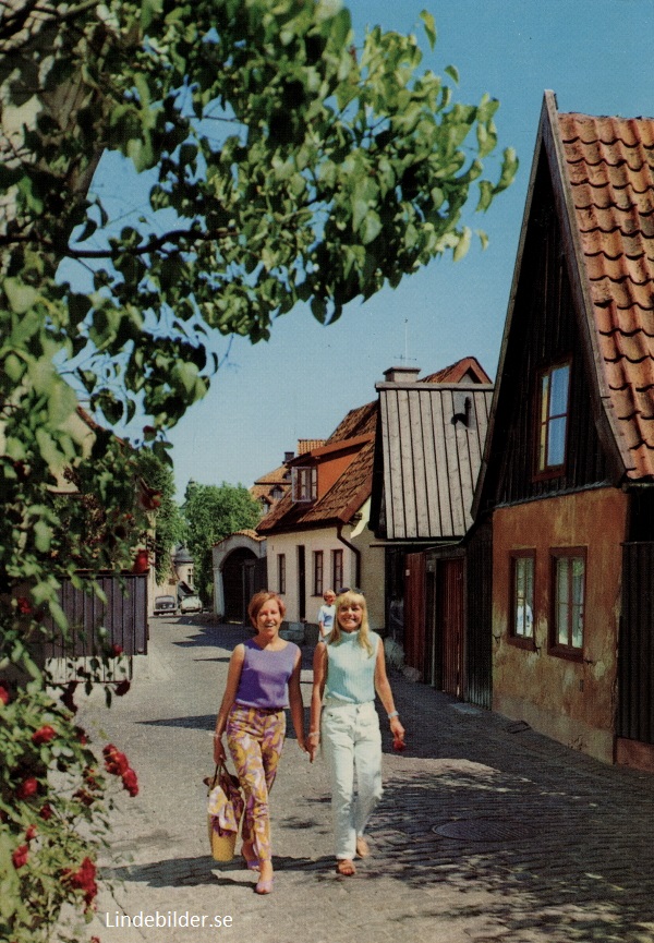 Gotland, Visby,  Mellangatan