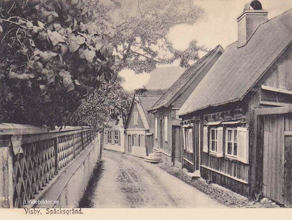 Visby Späcksgränd   1925