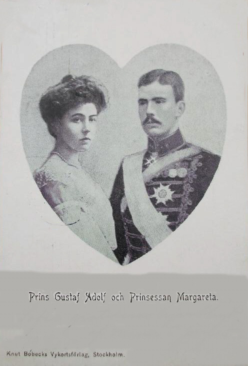 Margaret och Gustaf Adolf 1905
