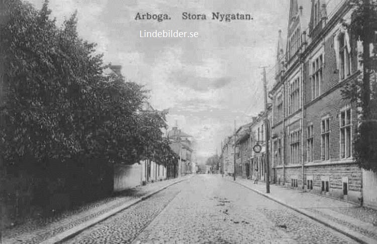 Arboga Stora Nygatan 1912