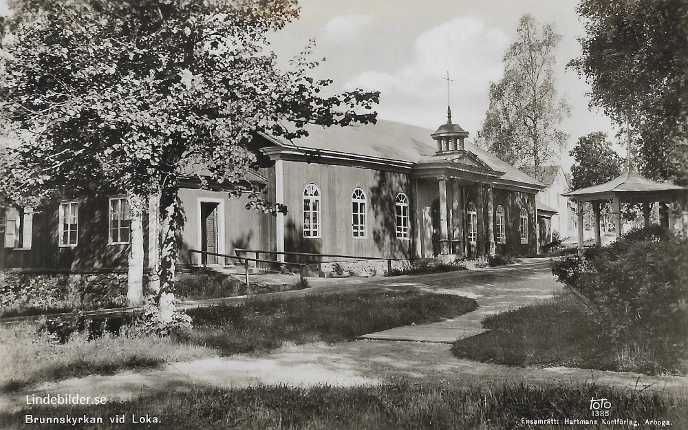 Hällefors, Brunnskyrkan vid Loka 1947