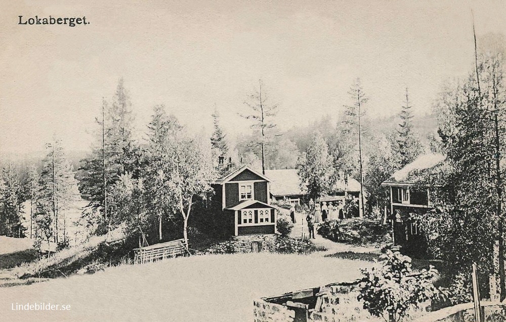 Hällefors Lokaberget 1906
