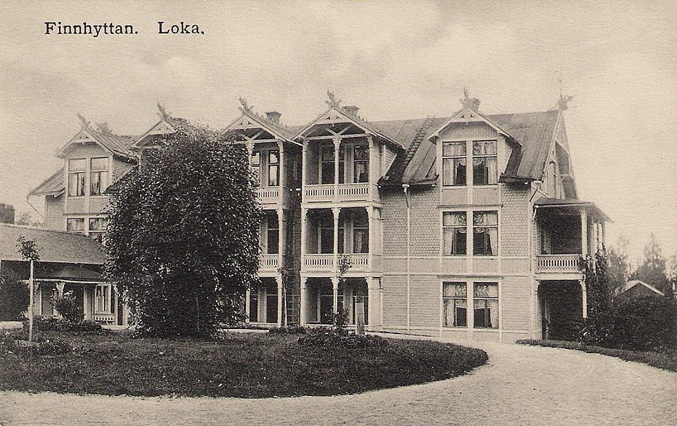 Hällefors, Finnhyttan Loka 1908