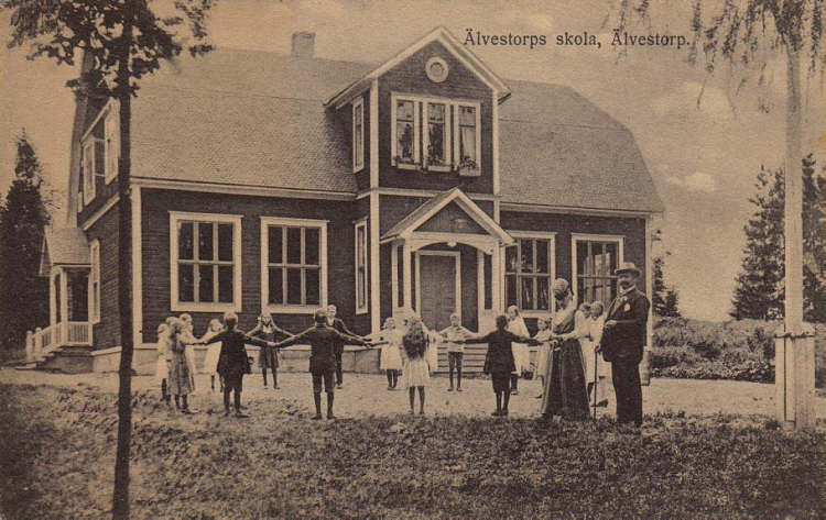 Hällefors Älvetorps Skola  1920