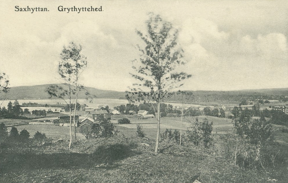 Grythyttan, Grythyttehed, Saxhyttan 1907