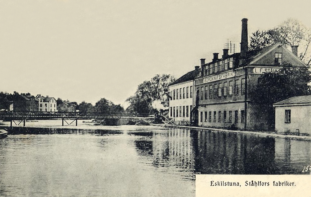 Eskilstuna, Ståhlfors fabriker 1907
