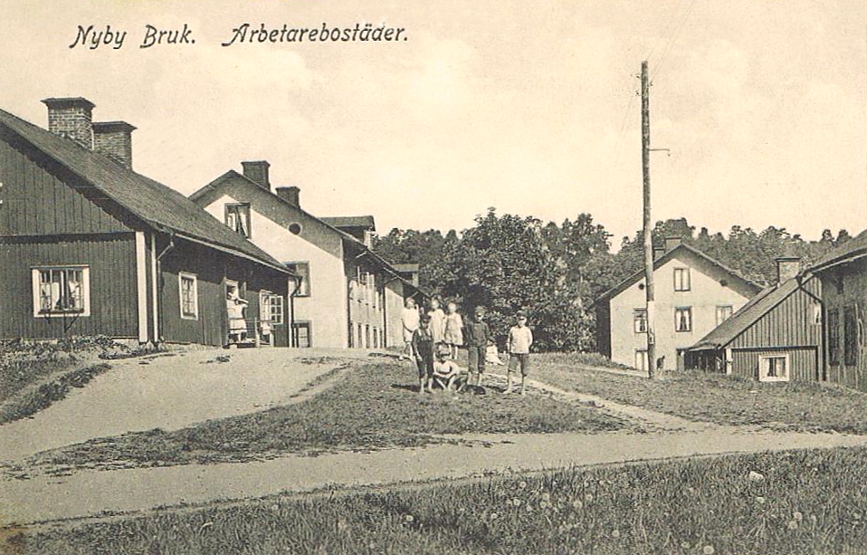Eskilstuna, Nyby Bruk, Arbetarebostäder 1925