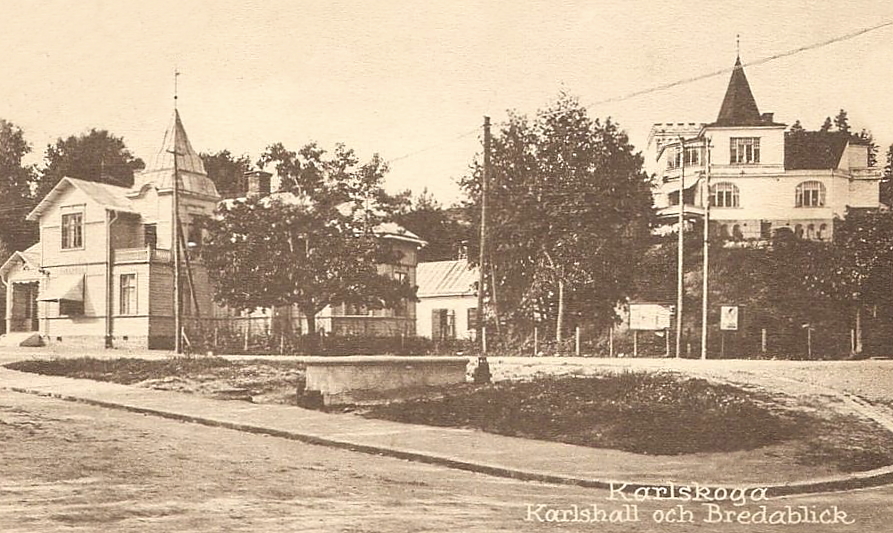 Karlskoga, Karlshall Bredablick 1920