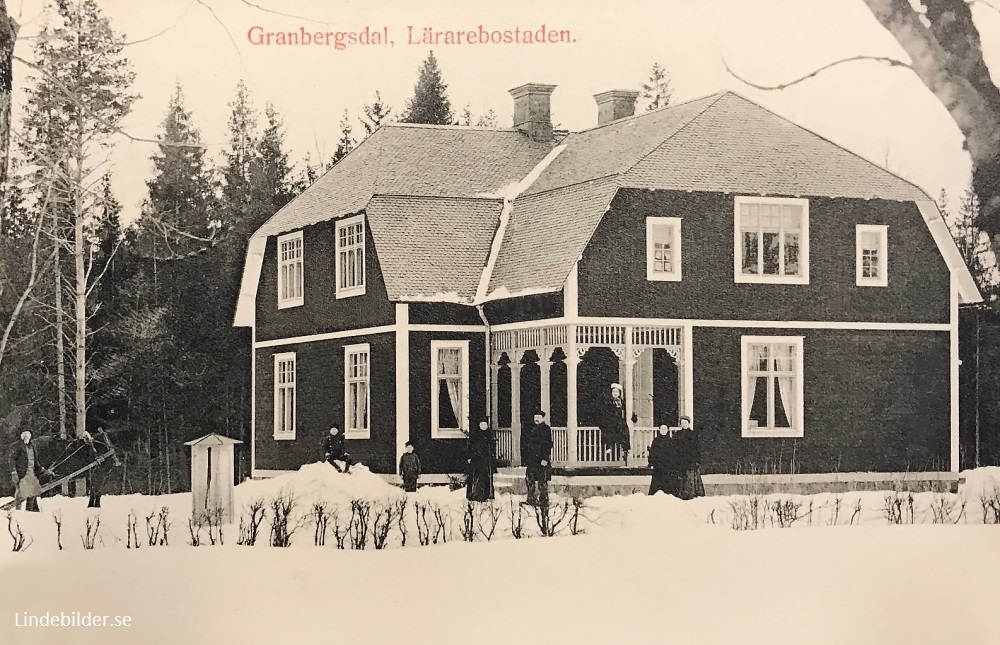 Karlskoga. Granbergsdal, Lärarebostaden 1908