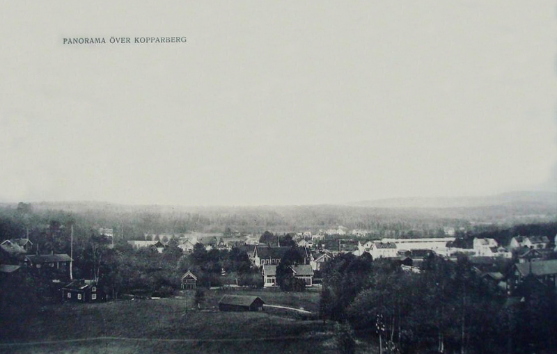 Panorama över Kopparberg
