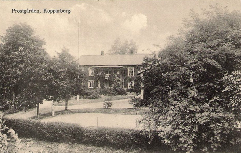 Kopparberg, Prostgården 1915