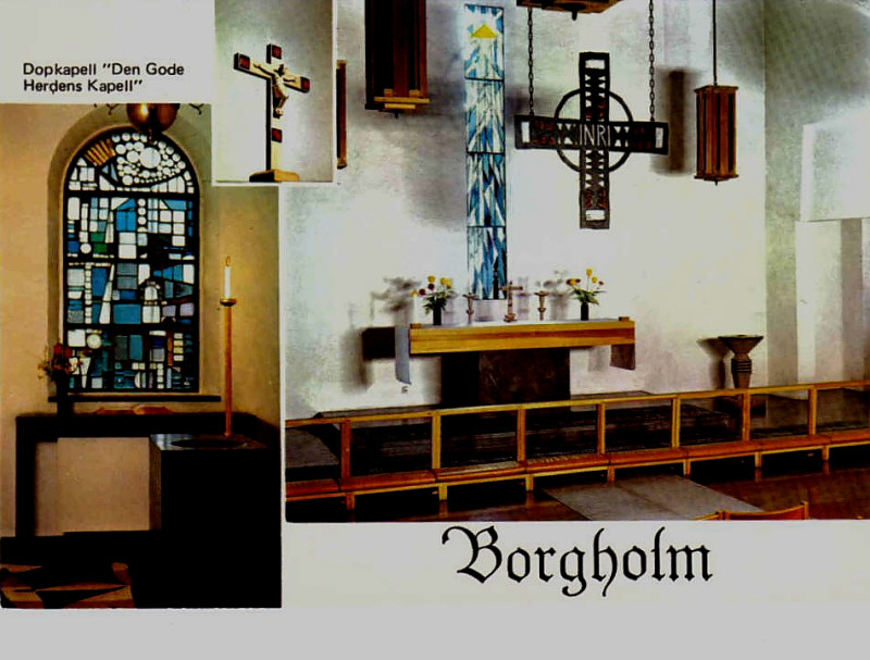 Öland, Borgholm, Interiör av kyrkan