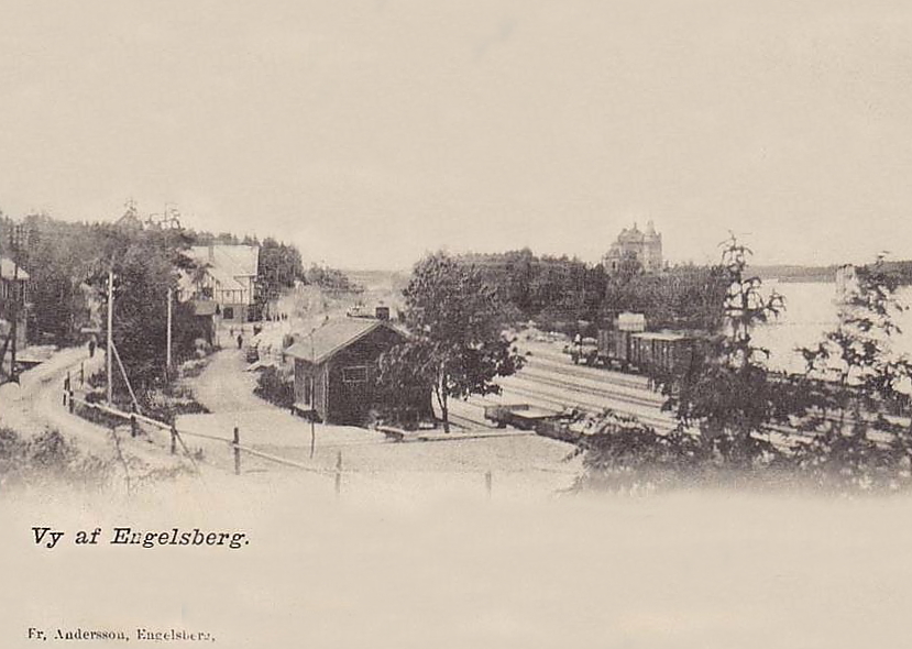 Fagersta, Vy af Engelsberg 1903