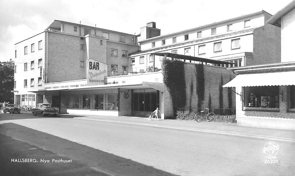 Hallsberg, Nya Posthuset 1963