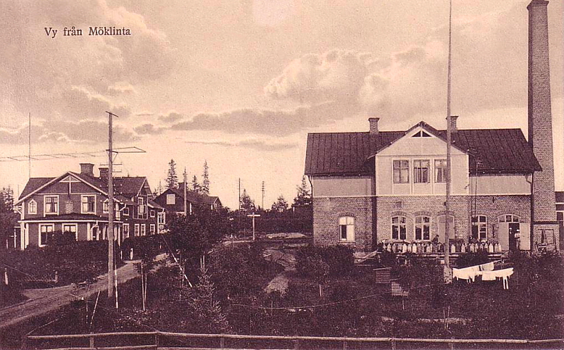 Sala, Vy från Möklinta 1938