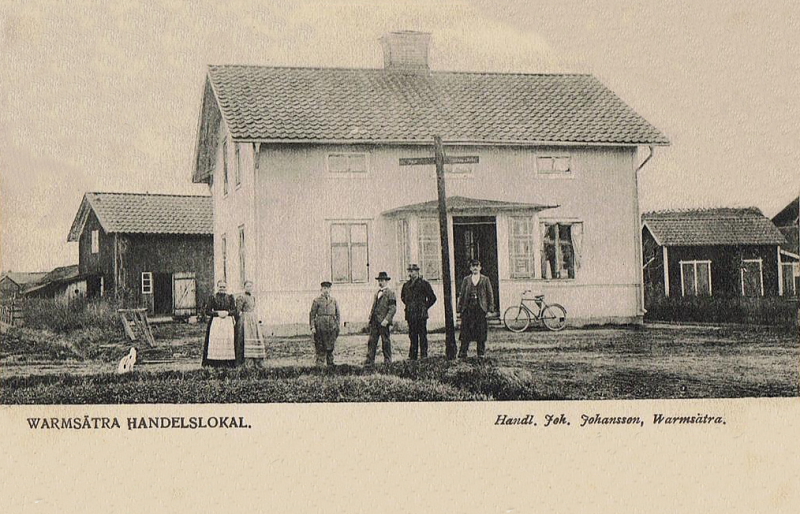 Sala, Warmsätra Handelslokal 1904