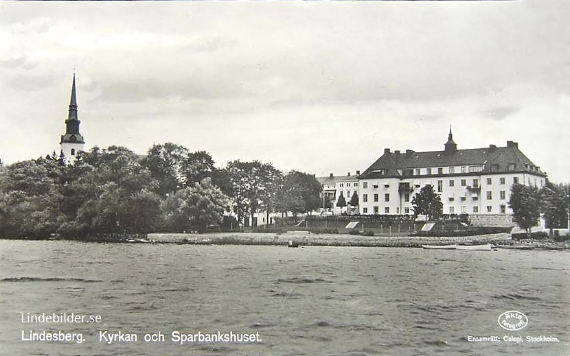 Lindesberg, Kyrkan och Sparbankshuset