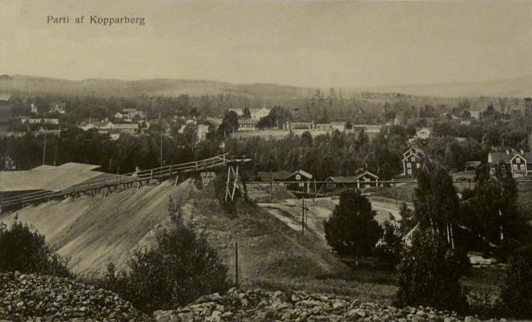 Parti af Kopparberg 1915