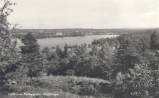 Utsikt över Norberg från Klockberget 1954