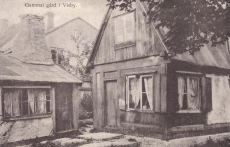 Gotland, Gammal gård i Visby 1918