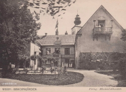 Wisby, Biskopsgården 1904