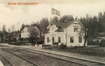 Rällså Järnvägsstation 1910