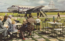 Gotland, Flygplatsen SAS 1957