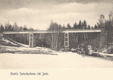 Nora, Gamla Jernvägsbron vid Jerle 1902